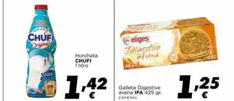 Supermercados Piedra Horchata Chufi O Galleta Digestive Avena Ifa oferta