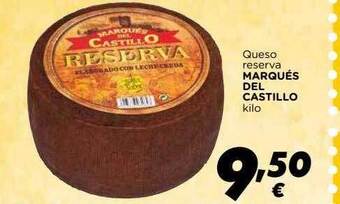 Supermercados Piedra Queso Reserva Marqués Del Castillo oferta