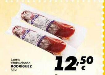 Supermercados Piedra Lomo Embuchado Rodríguez oferta