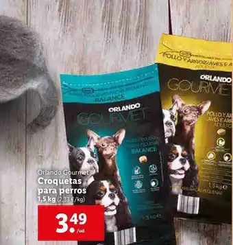 Lidl Orlando Gourmet Croquetas Para Perros oferta