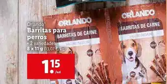 Lidl Orlando Barritas Para Perros oferta