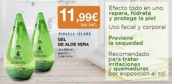 Costco Miracle Island Gel De Aloe Vera oferta