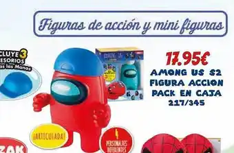 Jugueterías Nikki Among Us S2 Figura Accion Pack En Caja oferta