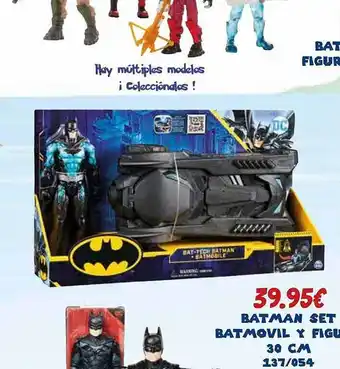 Jugueterías Nikki Batman Set Batmovil Y Figura 30 Cm oferta
