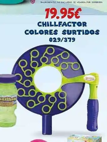 Jugueterías Nikki Chillfactor Colores Surtidos oferta