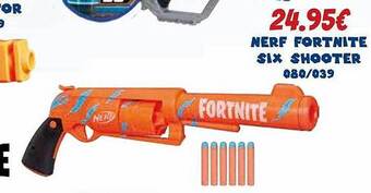 Jugueterías Nikki Nerf Fortnite Six Shooter oferta