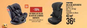 Carrefour Nania Silla De Auto Befix oferta