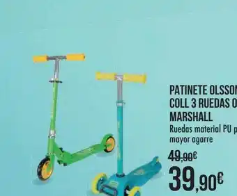 Carrefour Patinete Olsson Coll 3 Ruedas O Marshall oferta