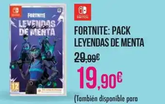 Carrefour Fortnite: Pack Leyendas De Menta oferta