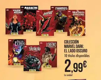 Carrefour Colección Marvel Dark: El Lado Oscuro oferta