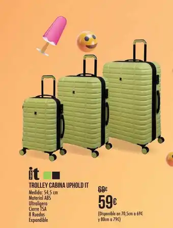 Carrefour Trolley Cabina Uphold It oferta
