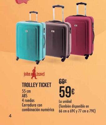 Carrefour Trolley Ticket oferta