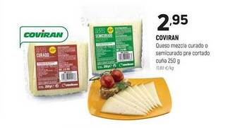 Coviran Coviran Queso Mezcla Curado O Semicurado Pre Cortado oferta