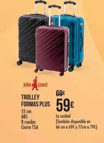 Carrefour Trolley Formas Plus John In Travel oferta