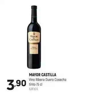 Coviran Mayor Castilla Vino Ribera Duero Cosecha Tinto oferta