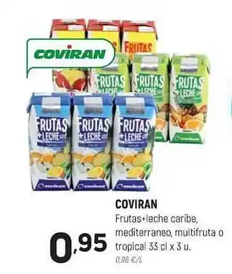 Coviran Coviran Frutas+leche Caribe Mediterraneo Multifruta O Tropical oferta