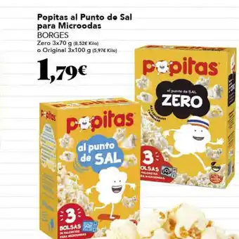 Gadis Popitas al punto de sal para microondas oferta