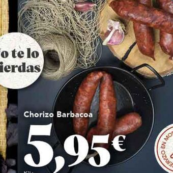 Gadis Chorizo barbacoa oferta