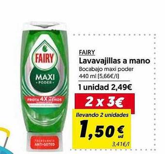 Hiper Usera Fairy Lavavajillas A Mano oferta