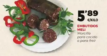 Supermercados Lupa Morcilla embutidos meli oferta