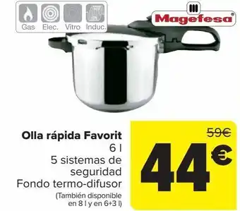 Carrefour Olla rápida favorit oferta