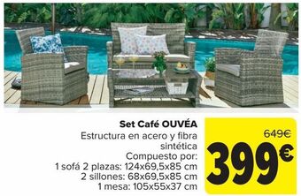 Carrefour Set café ouvéa oferta