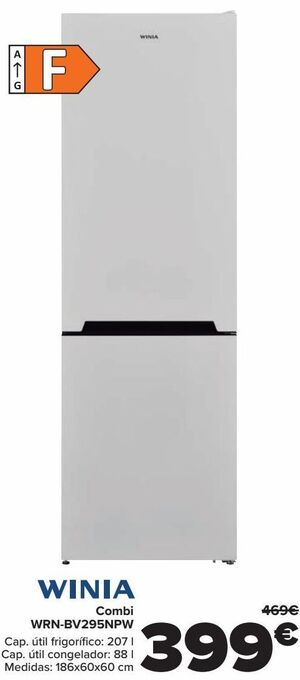 Carrefour Winia combi wrn-bv295npw oferta