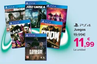 Carrefour Juegos oferta