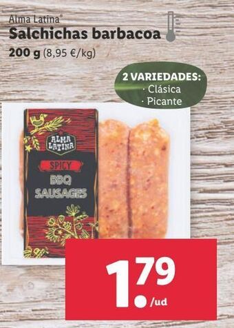 Lidl Salchichas oferta