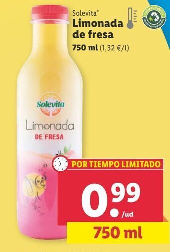 Lidl Limonada solevita oferta