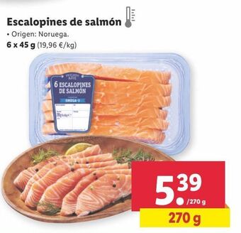 Lidl Salmón oferta