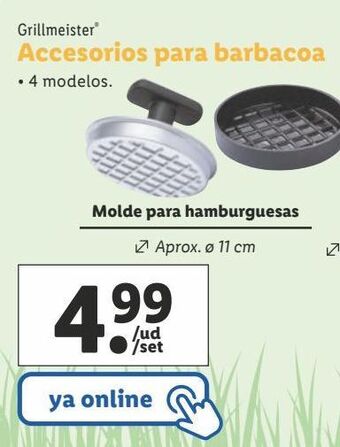 Lidl Accesorios para barbacoa oferta