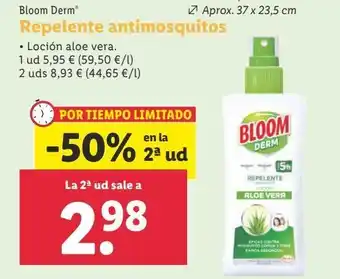 Lidl Repelente de mosquitos bloom oferta