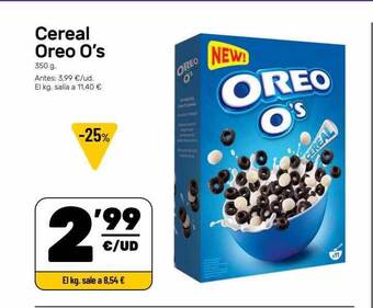 AhorraMas Cereal Oreo O's oferta