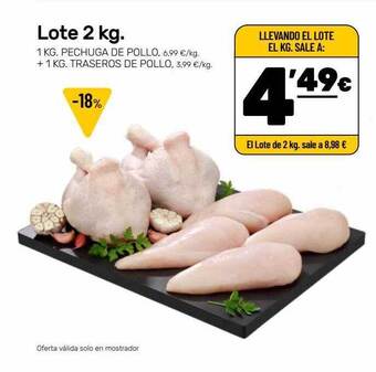 AhorraMas Lote 2 Kg oferta