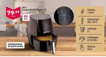 ALDI Quigg Freidora De Aire Caliente Xxl oferta