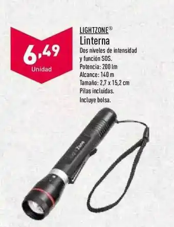 Lightzone Linterna