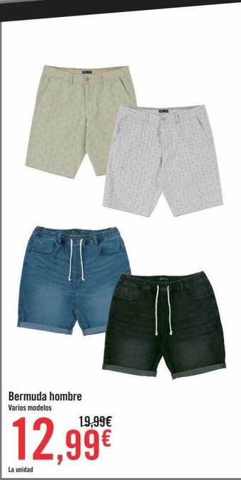 Carrefour Bermuda Hombre oferta