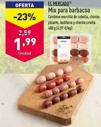 ALDI El Mercado Mix Para Barbacoa oferta