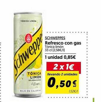 Hiper Usera Schweppes Refresco Con Gas oferta
