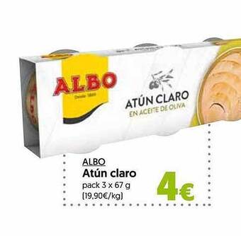 Hiper Usera Albo Atún Claro oferta