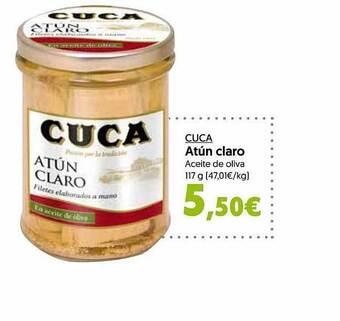 Hiper Usera Cuca Atún Claro oferta