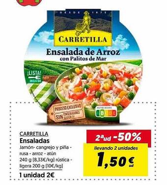 Hiper Usera 2a Ud -50% Carretilla Ensaladas oferta