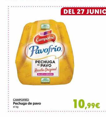 Hiper Usera Campofrío Pechuga De Pavo oferta