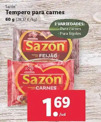 Lidl Sazón Tempero Para Carne oferta