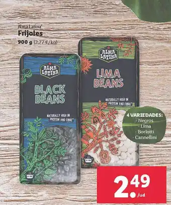 Lidl Alma Latina Frijoles oferta