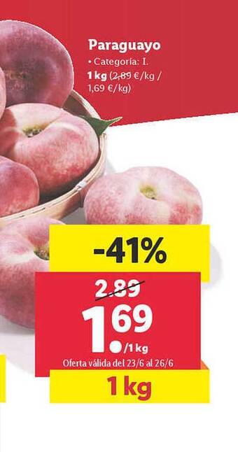Lidl Paraguayo oferta