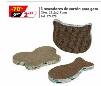 GiFi 3 Rascadores De Cartón Para Gato oferta