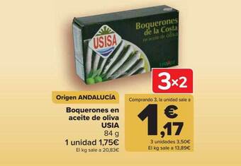 Carrefour Boquerones En Aceite De Oliva Usia oferta