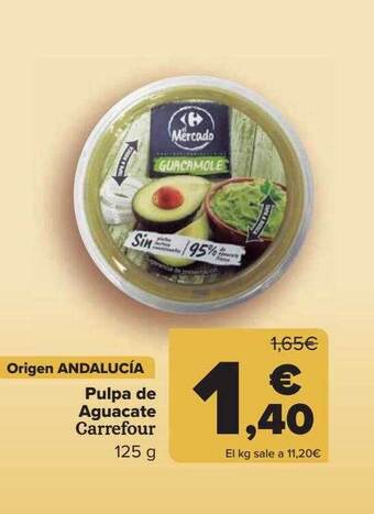 Carrefour Pulpa De Aguacate Carrefour oferta